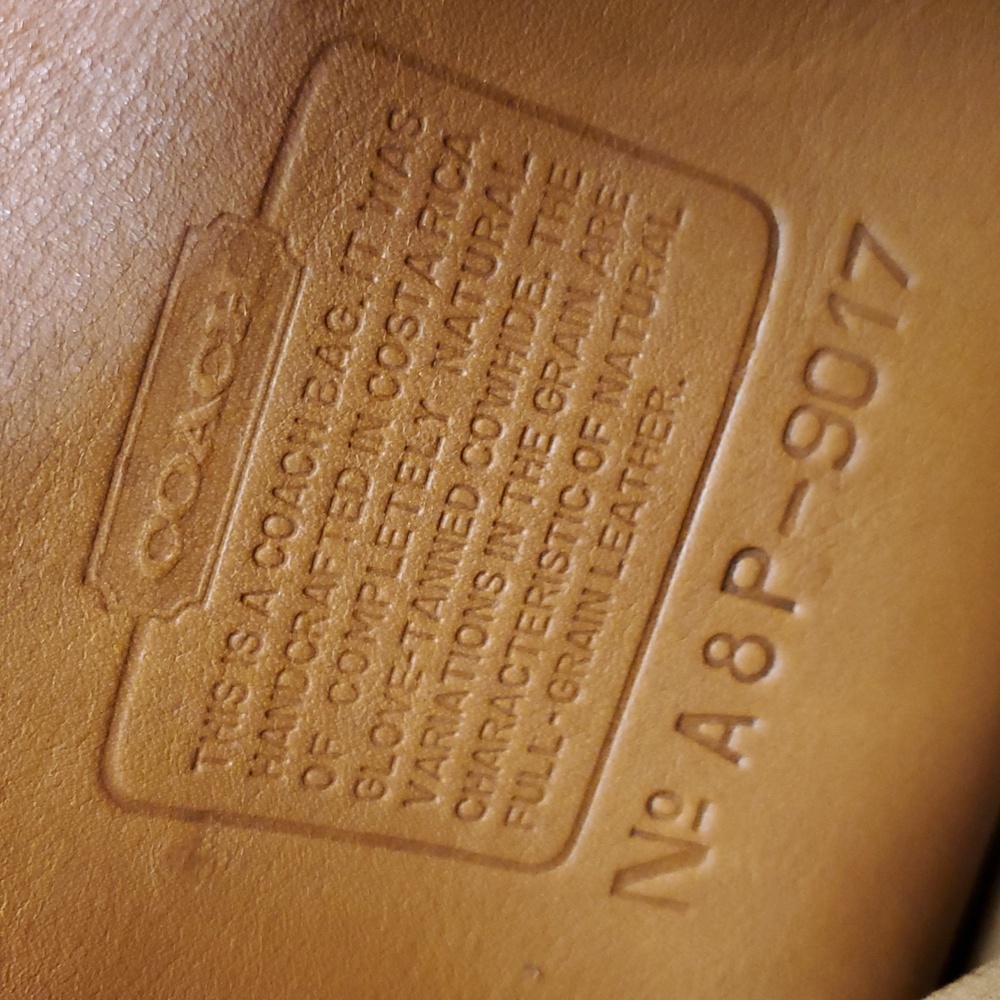 Vintage COACH Leather Crossbody - Picture 8 of 8